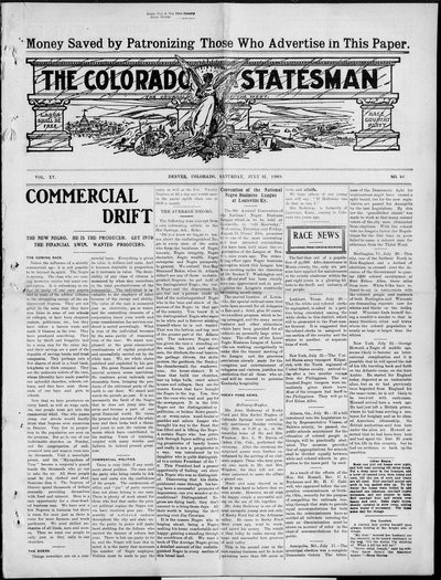 Colorado Statesman, Jul 31, 1909