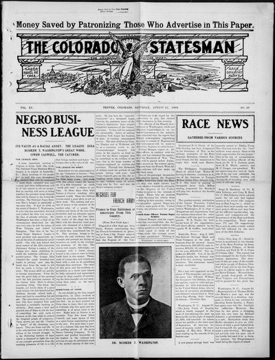 Colorado Statesman, Aug 21, 1909