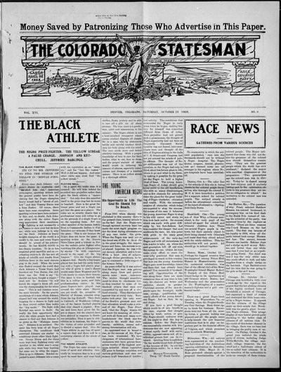 Colorado Statesman, Oct 23, 1909