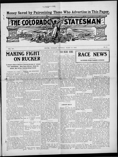 Colorado Statesman, Mar 12, 1910