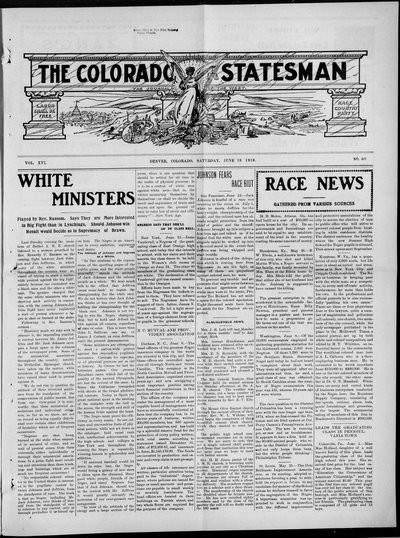 Colorado Statesman, Jun 18, 1910