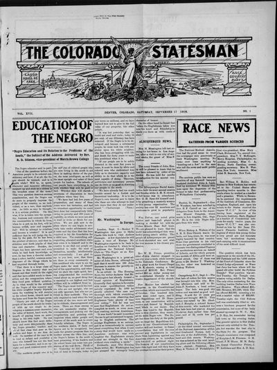 Colorado Statesman, Sep 17, 1910