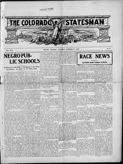 Colorado Statesman, Dec 10, 1910