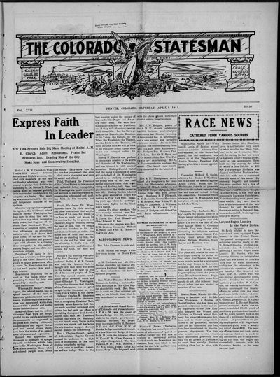 Colorado Statesman, Apr 8, 1911