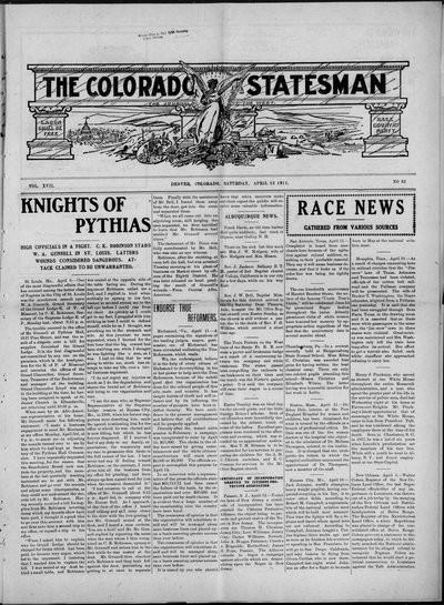Colorado Statesman, Apr 22, 1911