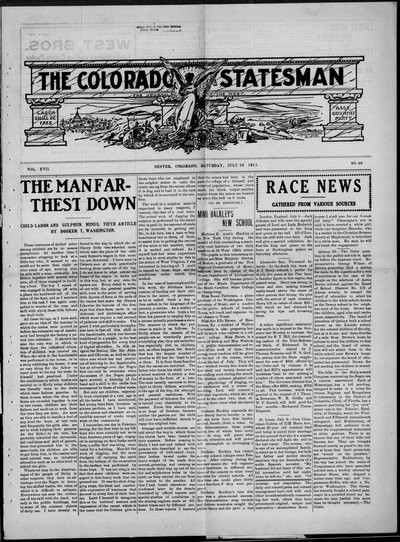Colorado Statesman, Jul 29, 1911