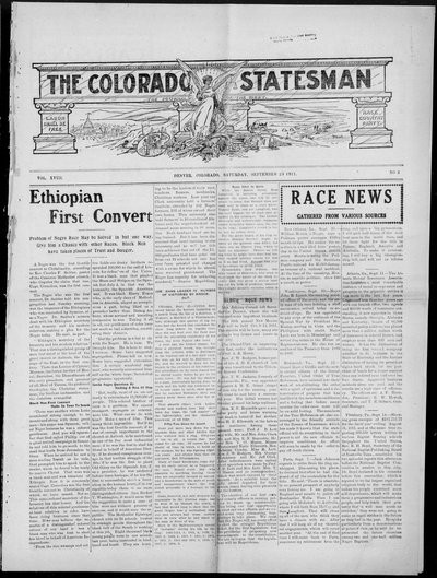 Colorado Statesman, Sep 23, 1911