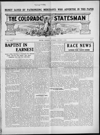 Colorado Statesman, Oct 14, 1911