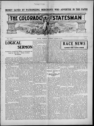 Colorado Statesman, Oct 28, 1911