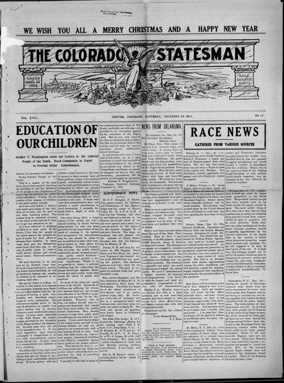 Colorado Statesman, Dec 23, 1911