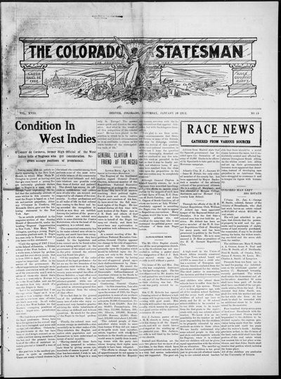 Colorado Statesman, Jan 20, 1912