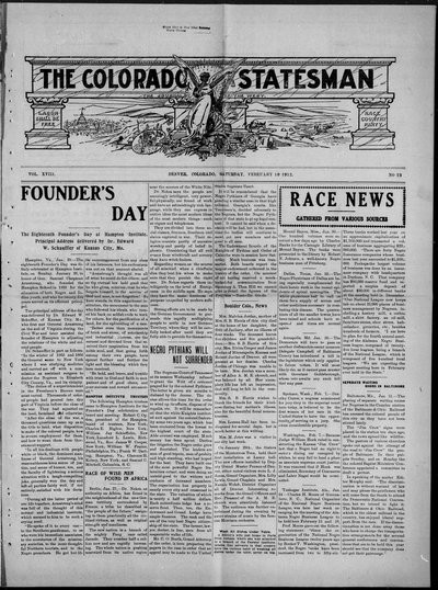 Colorado Statesman, Feb 10, 1912