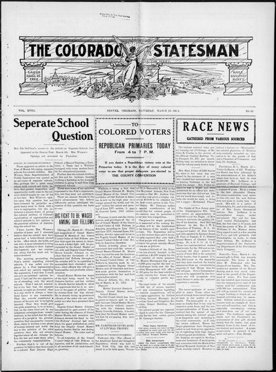 Colorado Statesman, Mar 23, 1912