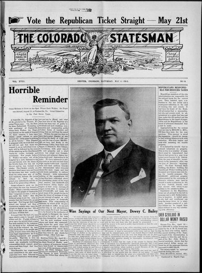 Colorado Statesman, May 11, 1912