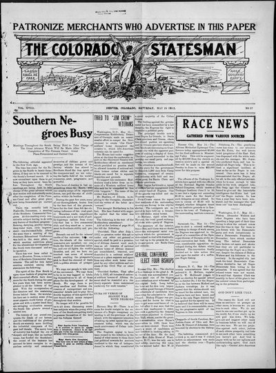 Colorado Statesman, May 25, 1912