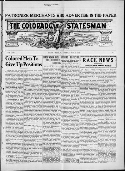 Colorado Statesman, Jun 22, 1912
