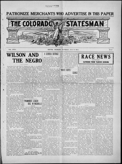 Colorado Statesman, Jul 27, 1912