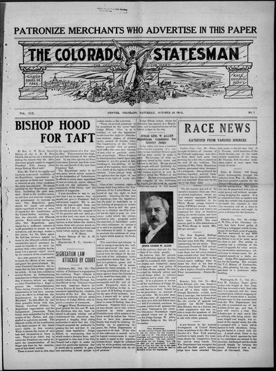 Colorado Statesman, Oct 26, 1912