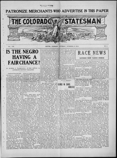 Colorado Statesman, Nov 23, 1912