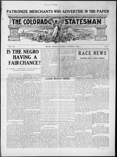 Colorado Statesman, Nov 30, 1912