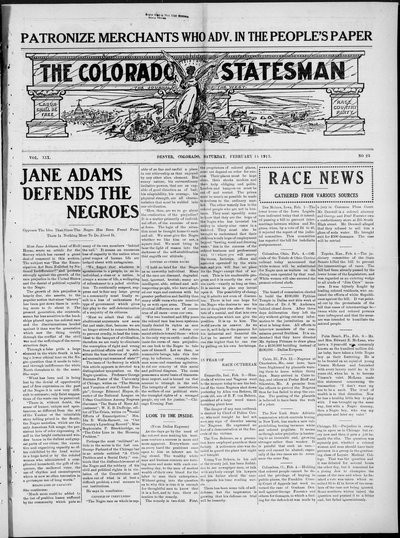 Colorado Statesman, Feb 15, 1913