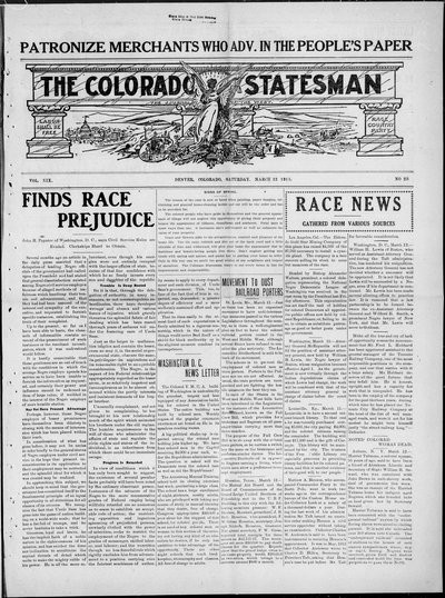 Colorado Statesman, Mar 22, 1913