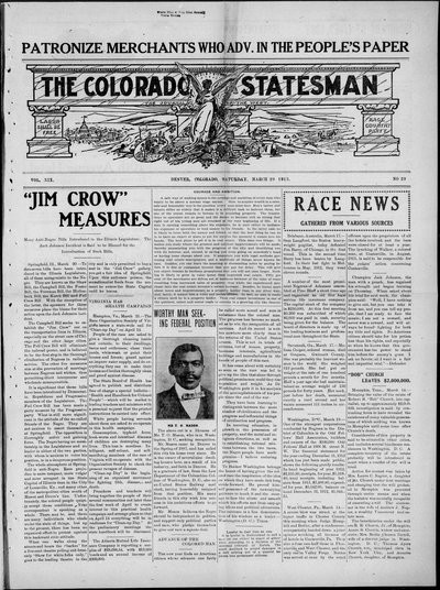 Colorado Statesman, Mar 29, 1913