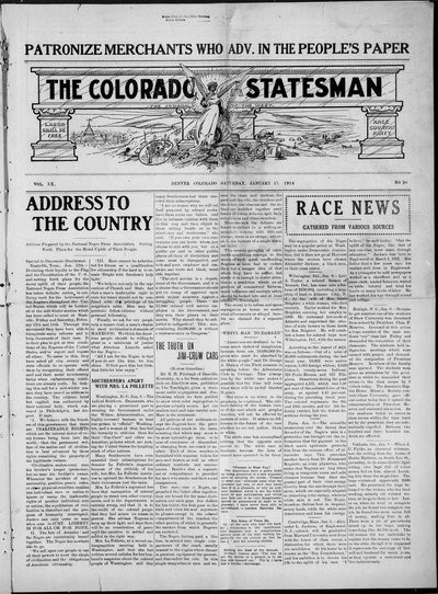 Colorado Statesman, Jan 17, 1914