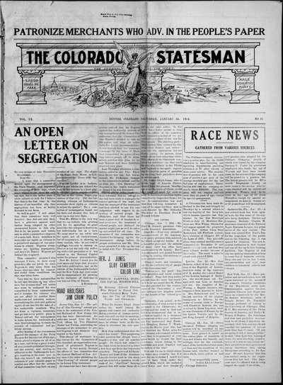Colorado Statesman, Jan 24, 1914