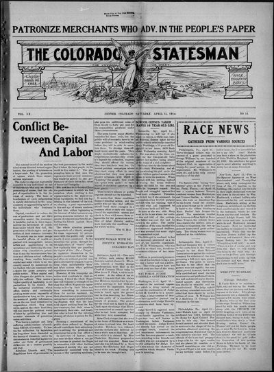 Colorado Statesman, Apr 25, 1914