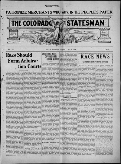 Colorado Statesman, May 9, 1914