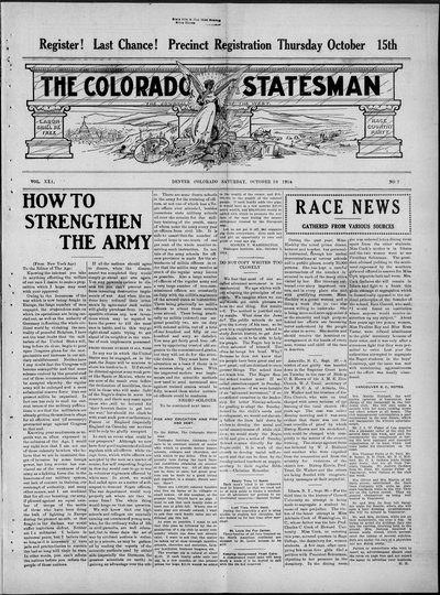 Colorado Statesman, Oct 10, 1914
