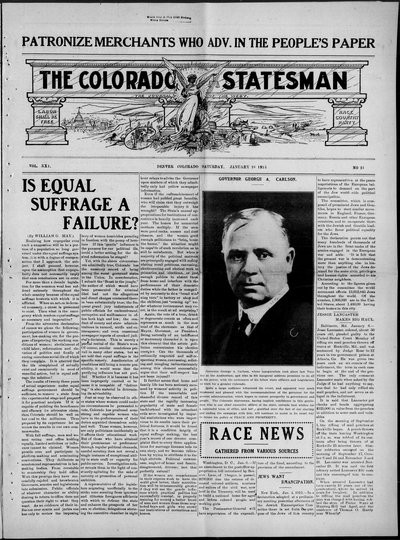 Colorado Statesman, Jan 16, 1915