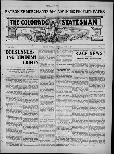 Colorado Statesman, Jul 10, 1915