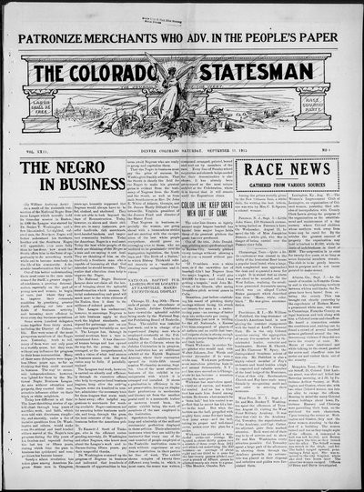 Colorado Statesman, Sep 11, 1915