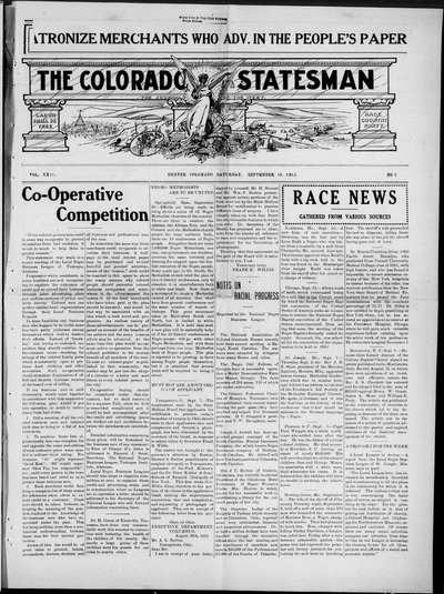 Colorado Statesman, Sep 18, 1915