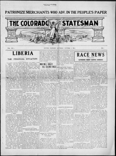 Colorado Statesman, Oct 9, 1915