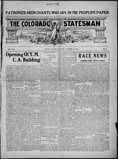 Colorado Statesman, Nov 27, 1915
