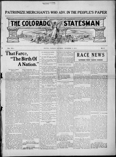 Colorado Statesman, Dec 18, 1915