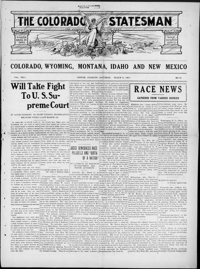Colorado Statesman, Mar 11, 1916