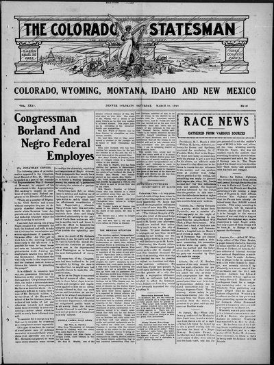 Colorado Statesman, Mar 18, 1916