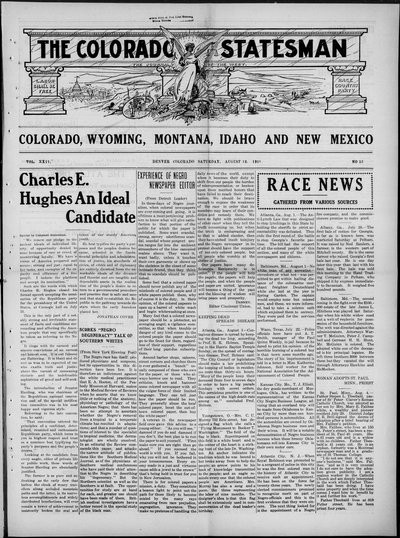 Colorado Statesman, Aug 12, 1916