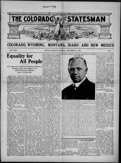 Colorado Statesman, Sep 16, 1916