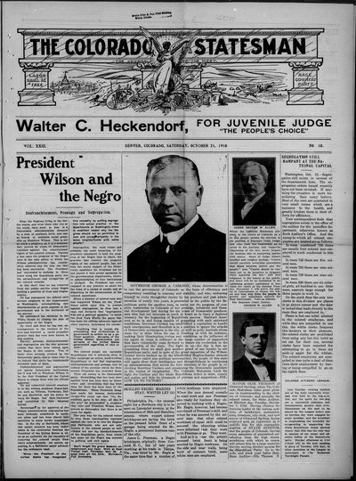 Colorado Statesman, Oct 21, 1916