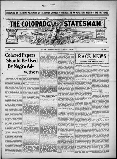 Colorado Statesman, Jan 20, 1917