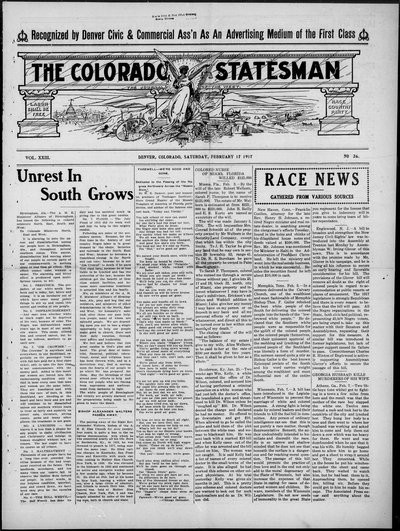 Colorado Statesman, Feb 17, 1917