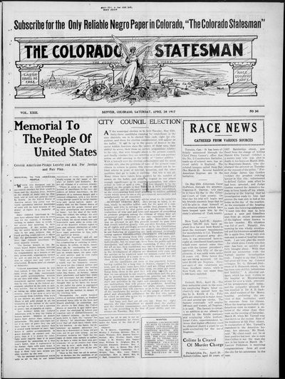 Colorado Statesman, Apr 28, 1917
