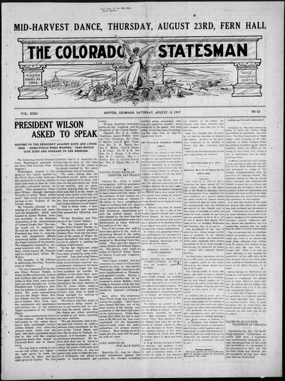 Colorado Statesman, Aug 18, 1917