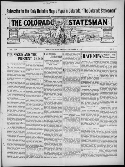 Colorado Statesman, Nov 10, 1917