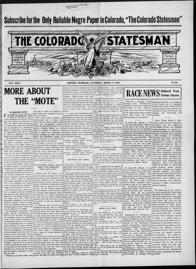 Colorado Statesman, Mar 9, 1918